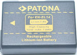Patona Μπαταρία Φωτογραφικής Μηχανής PLW489 EN-EL14 Ιόντων-Λιθίου (Li-ion) 1030mAh Συμβατή με Nikon