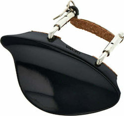 Gewa Chinrest Dresden Υποσιαγώνιο σε Μαύρο Χρώμα Synthetic 4/4 - 3/4