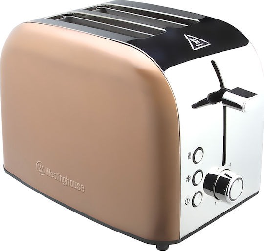 Westinghouse Toaster 2 Slots 900W Rose Gold