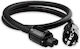 Taga Harmony ETPC-TS Schuko - IEC C15 Kabel 1.2m Schwarz