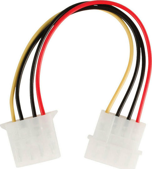 Valueline 4-Pin Molex - 4-Pin Molex Kabel 0.15m Mehrfarbig (VLCP74000V0.15)