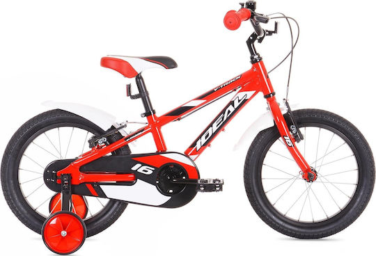 Ideal V-Track 12" Kids Bicycle BMX with Aluminum Frame (2020) Red