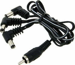 Cioks 1533 3-Way Daisy Chain Flex Pedal Accessory Black