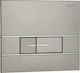 Tema Tema Dual Flush Flush Plate Matte Chrome