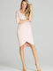 Figl M702 Midi Dress Pink 141738