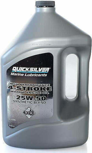 Quicksilver Verado 20W-50 Ulei Sintetic Pentru Bărci 2T Ulei Pentru Motoare În Patru Timpi 20W50 4lt 4lt