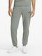 Puma Essential Men's Sweatpants with Rubber Gray