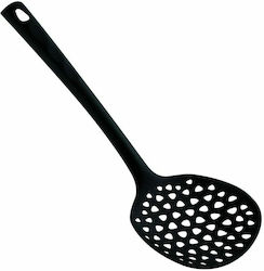 Salvinelli Shallow Nylon Colander Slotted Spoon Black