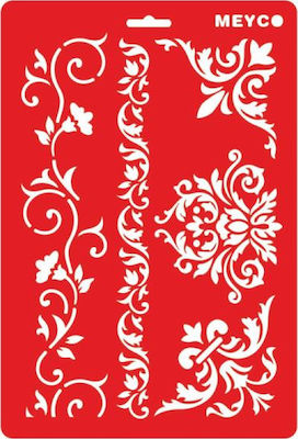 Meyco Stencil Designs Floral