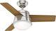 Hunter Finley Ceiling Fan 91cm With Light Brush...