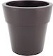 Viomes Linea 870 Flower Pot 20x18.5cm Grey-Silver