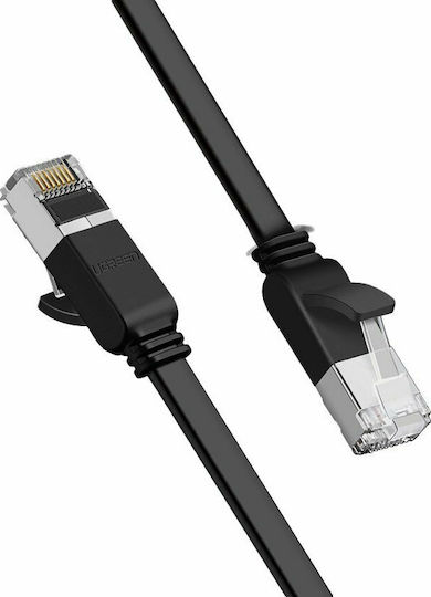 Ugreen Flat U/UTP Cat.6 (Gigabit) Network Ethernet Cable 0.5m Black