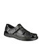 Cabrini 40 Men's Leather Sandals Black