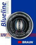 Braun Phototechnik BlueLine Digital Φίλτρo UV Διαμέτρου 40.5mm για Φωτογραφικούς Φακούς