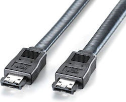 Roline eSATA - eSATA Cable 50cm Μαύρο (11.03.1575)