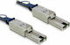 DeLock Mini SAS - Mini SAS Cable 1m Μαύρο (83061)