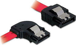 DeLock 7-Pin SATA II - 7-Pin SATA II Cable 50cm Κόκκινο (82603)