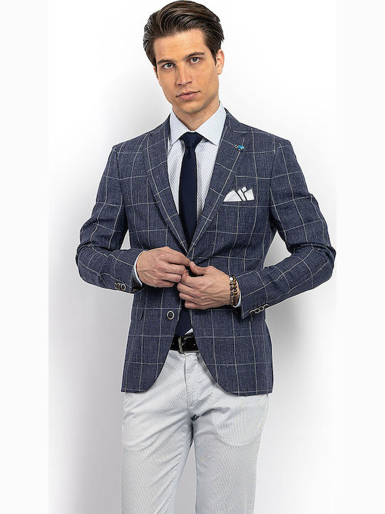 Blazer Fragosto cu carouri Fragosto Blazer Fragosto