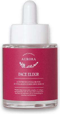 Aurora Natural Elixir Anti-Aging Serum Gesicht mit Kollagen 30ml