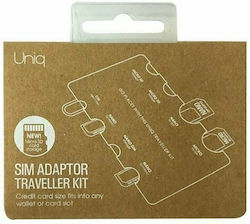 Uniq 7in1 SIM Adapter σε Μαύρο χρώμα