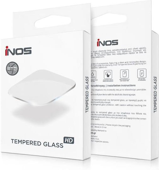 iNOS Lens Kameraschutz Gehärtetes Glas Transparent für das iPhone 12 mini