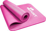 Muscle Power Στρώμα Γυμναστικής Yoga/Pilates Ροζ (183x61x1cm)