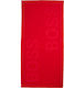 Hugo Boss Beach Towel Cotton Red 160x80cm.