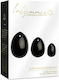 La Gemmes Obsidian Egg Set Κολπικές Μπάλες Μαύρες