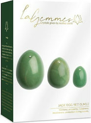 La Gemmes Jade Egg Set Green La Gemmes Jade Egg Set Green