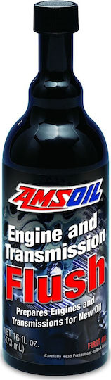 Amsoil Engine & Transmission Flush Πρόσθετο Καθαριστικό Κινητήρα Αυτοκινήτου 473ml