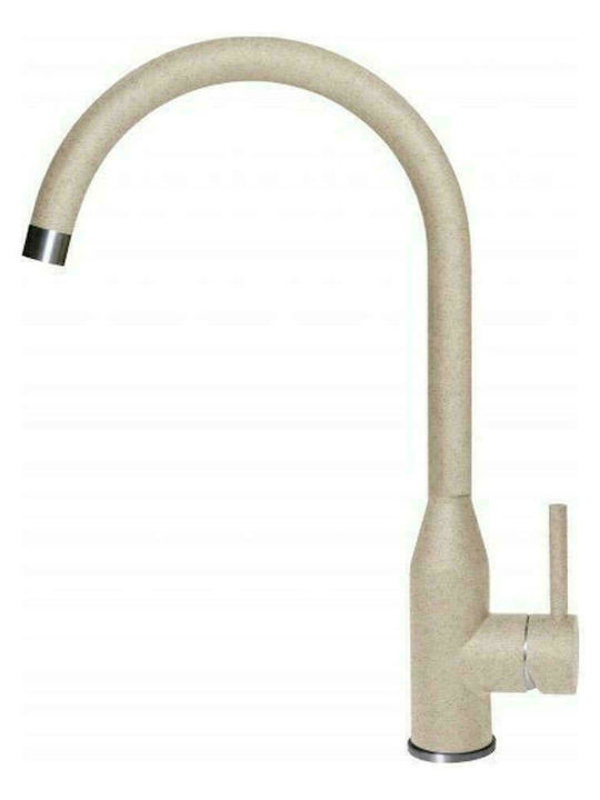 Elleci Adige Tall Kitchen Faucet Counter Avena