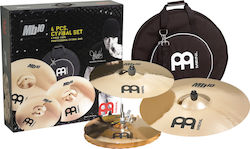 Meinl Набор чинии с Транспортен калъф (14" Hi-Hat, 16" Crash, 20" Ride)