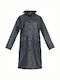 Palltex Poseidon Waterproof Trenchcoat Black with Removable Hood 3.790