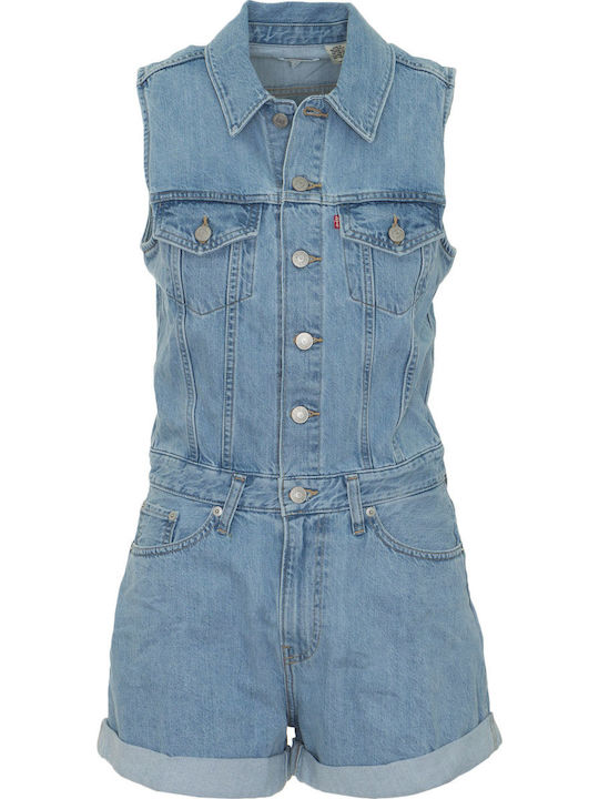 Levi s Marian Romper 67682 0001 Blue Skroutz.gr