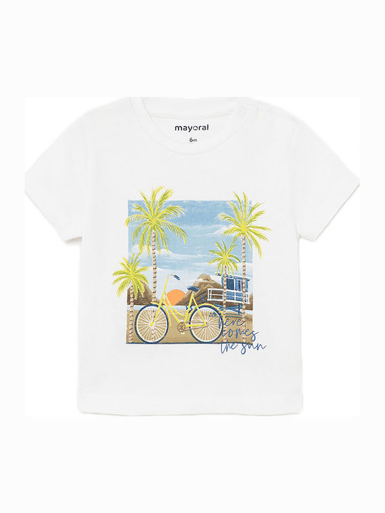 Mayoral Kids' T-shirt White