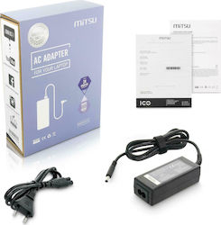 Mitsu Laptop Charger 45W 19.5V 2.31A for Dell with Detachable Power Cable