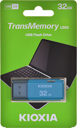 Kioxia U202 Hayabusa 32GB USB 2.0 Stick Turquoise