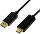 LogiLink Cable DisplayPort male - HDMI male 3m Μαύρο (CV0128)