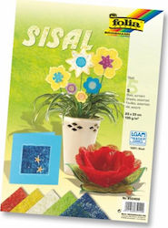 Folia Carton Sisal No2 în Bloc 5 Foi 23x33cm 193850409