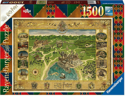 Hogwarts Puzzle 2D 1500 Stücke