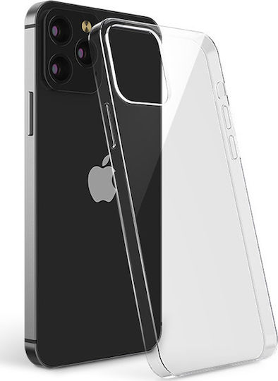 iLike 1mm Back Cover Σιλικόνης 1mm Διάφανο (iPhone 12 Pro Max)