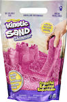 Spin Master Joc de construcție cu nisip Kinetic Sand Twinkly Pink pentru copii de 3++ ani