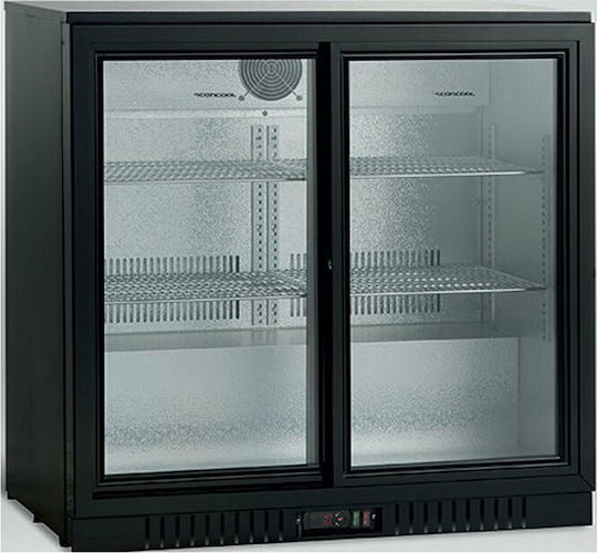 Think Cool Ψυγείο Back Bar 210lt Διπλό Υ86.5xΠ90xΒ52cm
