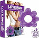 Love in the Pocket E24605 Love Ring Flexible Erection Ring Purple