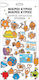 CHartini Poli Puffy Stickers Mr. Tickles