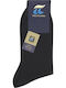 Pournara Men's Solid Color Socks Gray 5Pack