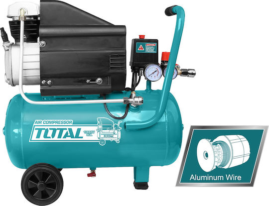 Total Einphasig Luftkompressor 96dB mit Leistung 1.5hp und Lufttank 50Es TC255061E