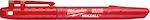 Milwaukee Permanent Marker 1mm Red 1pcs