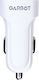 Garbot Garbot Grab&Go Dual Car Charger 10W 2.1A with Ports: 2xUSB White Color