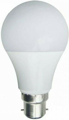 Eurolamp LED Lampen für Fassung B22 und Form A60 Naturweiß 650lm 1Stück